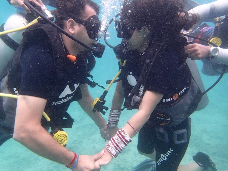 Scuba Diving Andaman Honeymoon