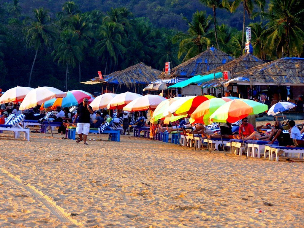 Anjuna beach Goa