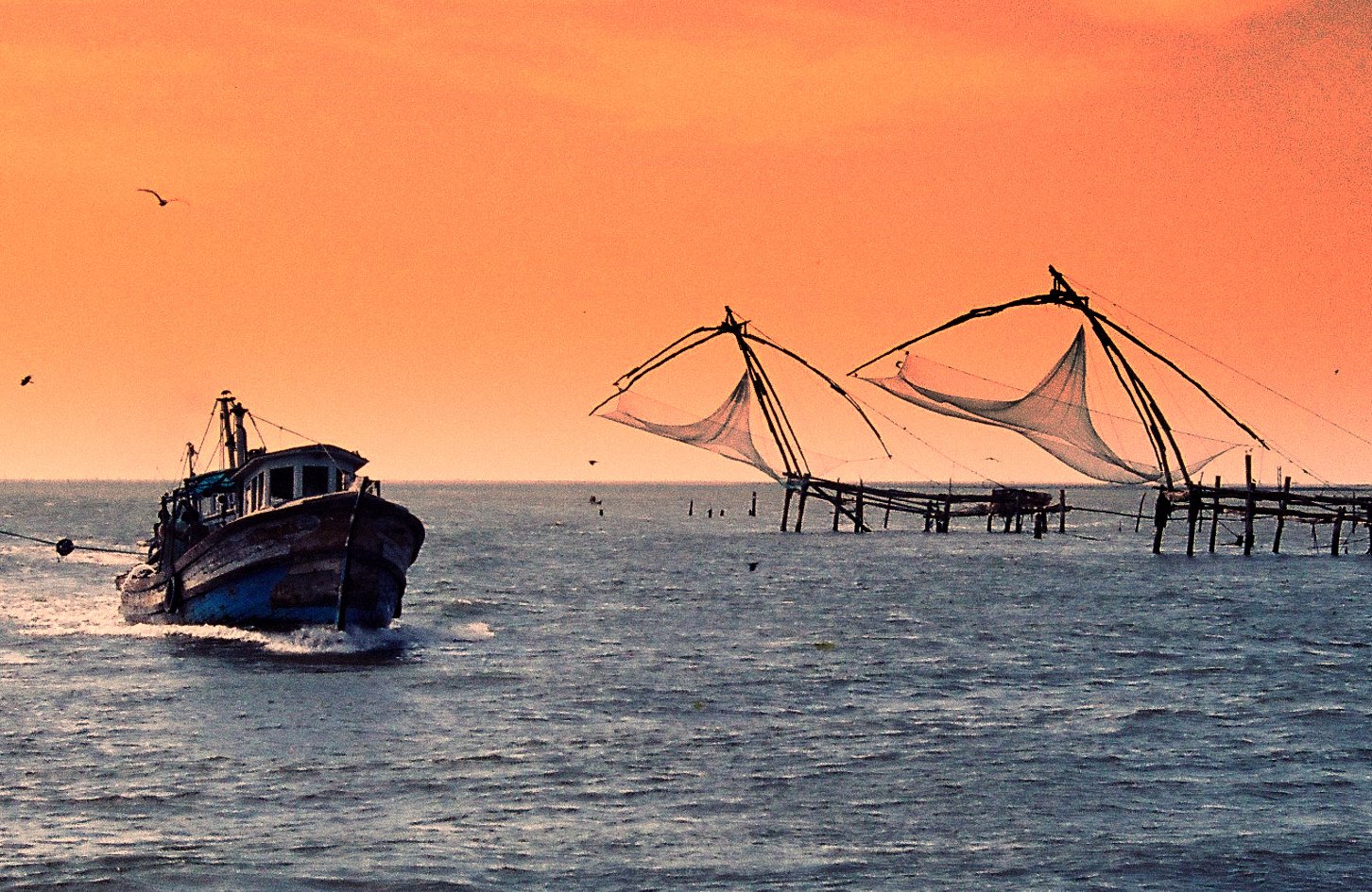 Fishing Nets In Cochinindia Fort Kerala Cochin Photo Background And Picture  For Free Download - Pngtree