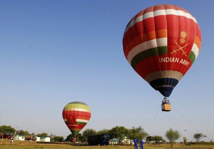 Hot air balloon safari Delhi, NCR