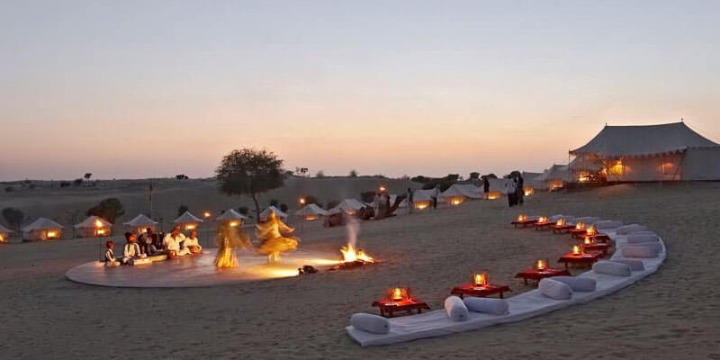 Best Places For Night Camping In Rajasthan Desert Camping