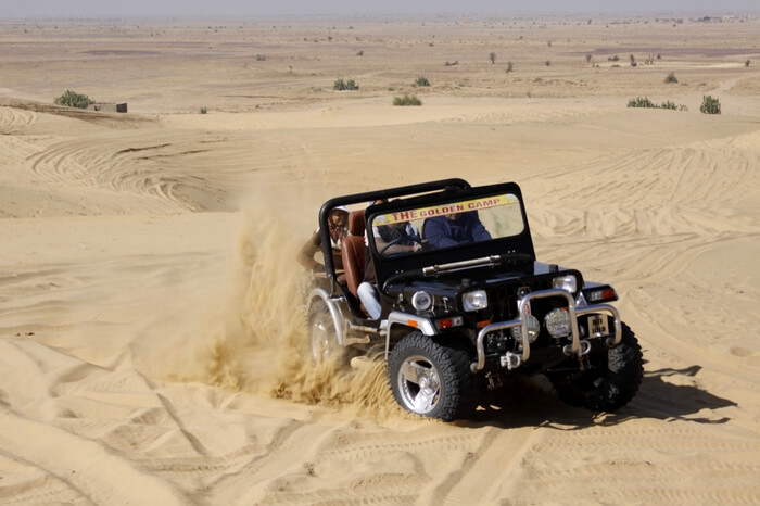 jeep safari in jaisalmer