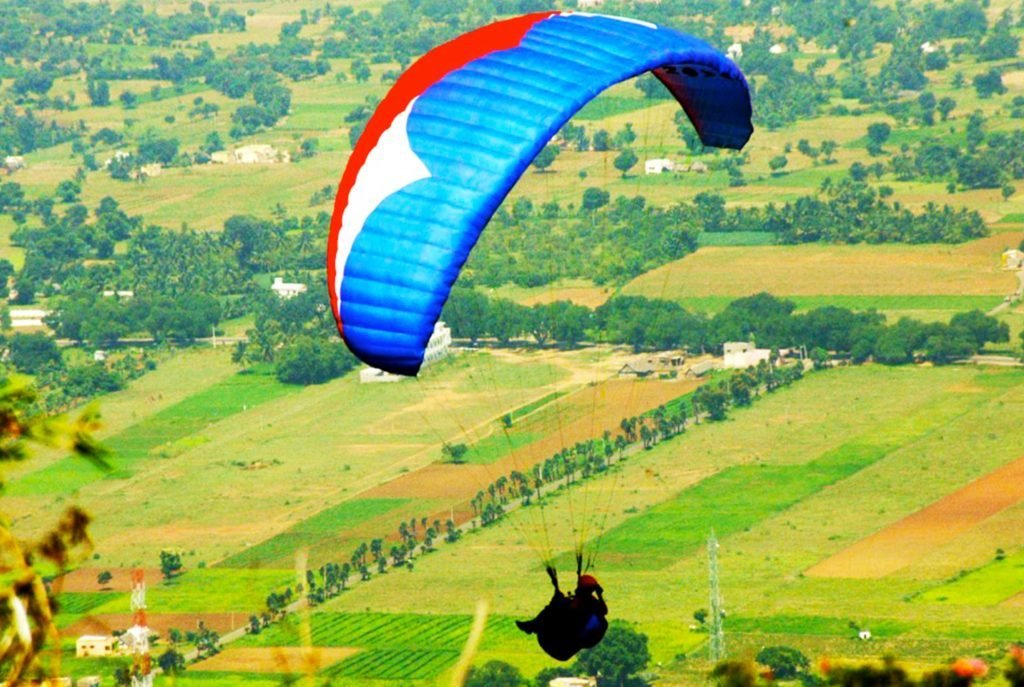 paragliding in Yelagiri