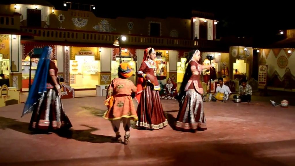 dance performance in chokhi dhani