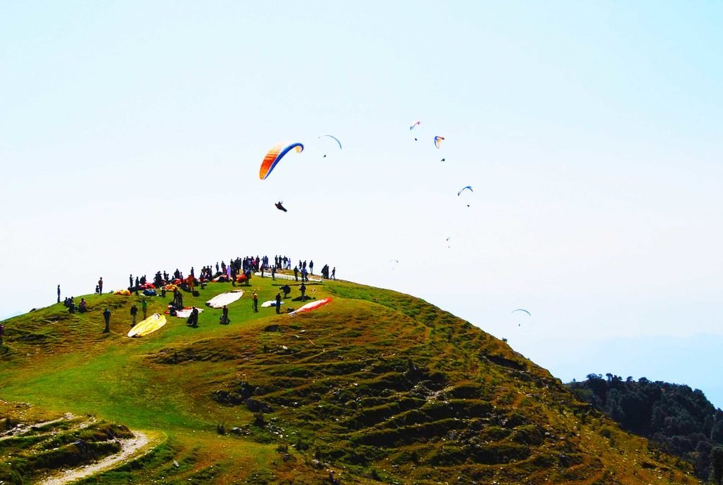 paragliding in kunjapuri