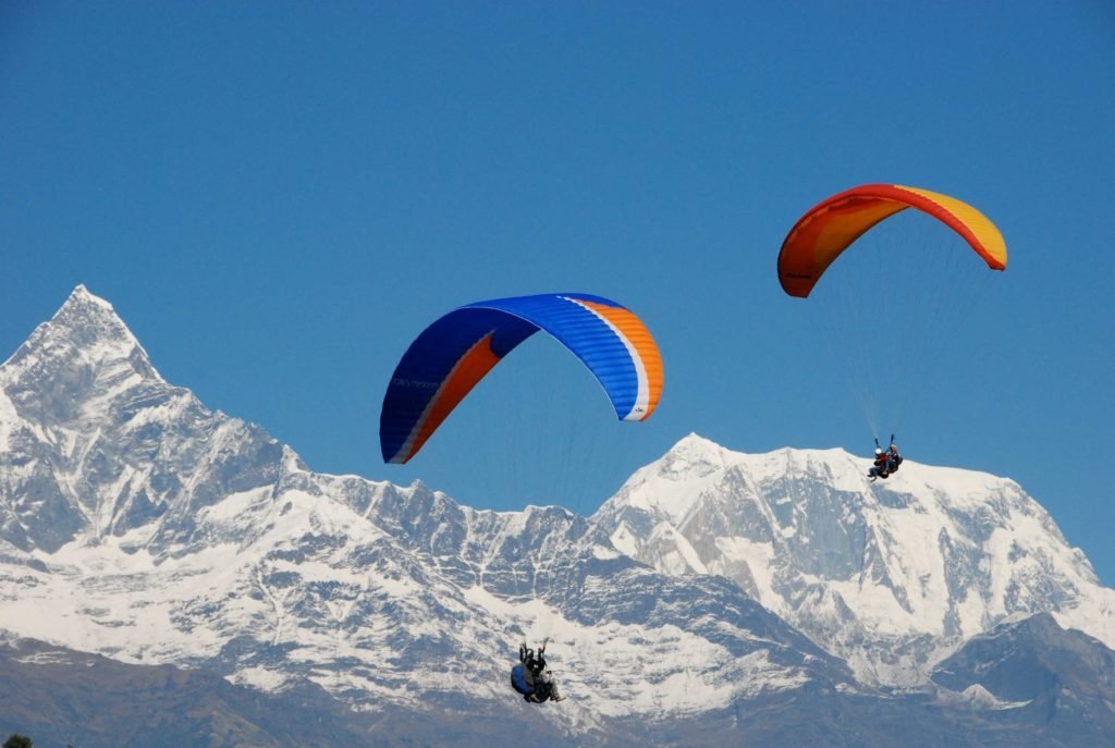 paragliding in sikkim