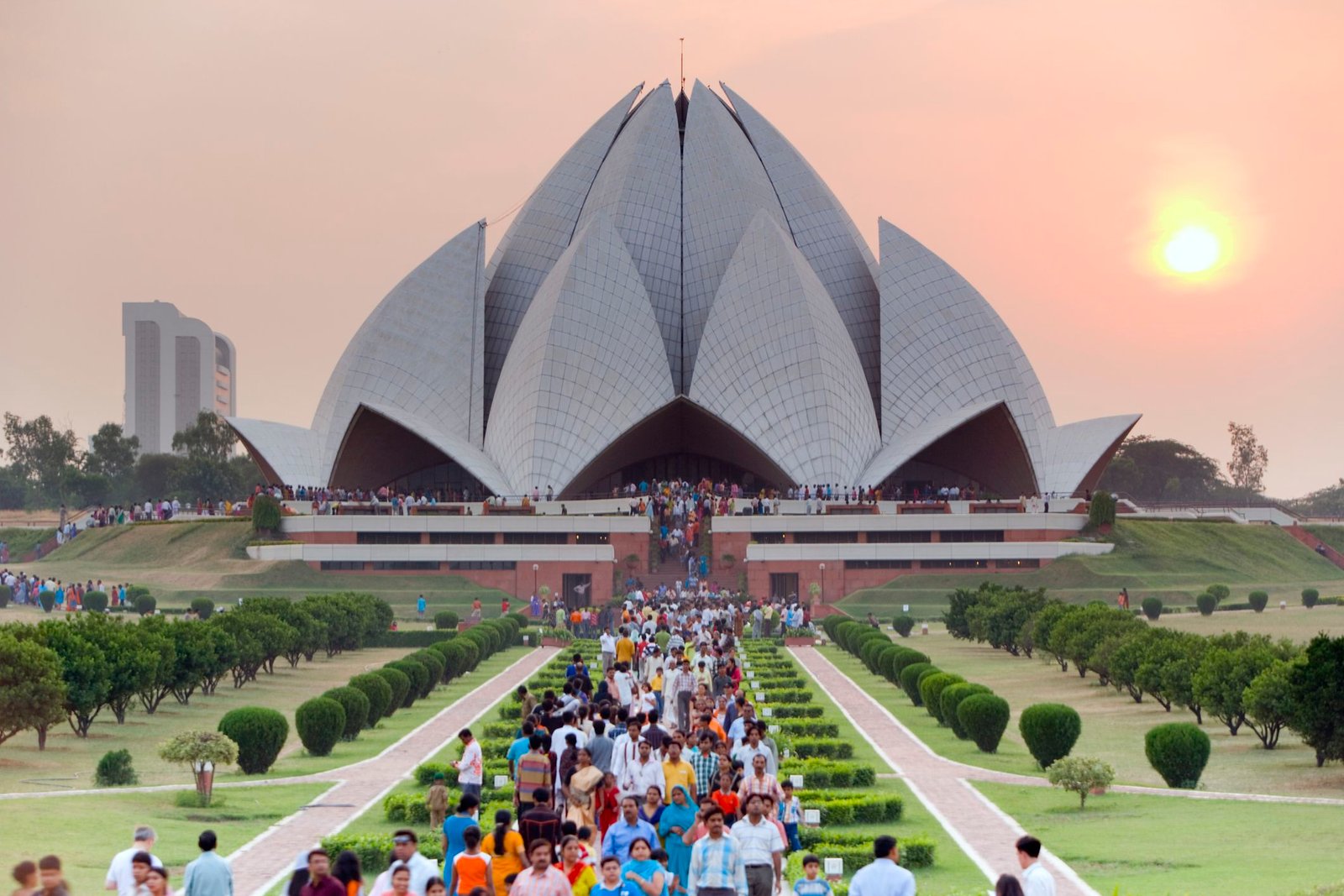 picture of lotus temple delhi