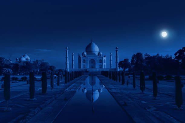 Taj Mahal at Night