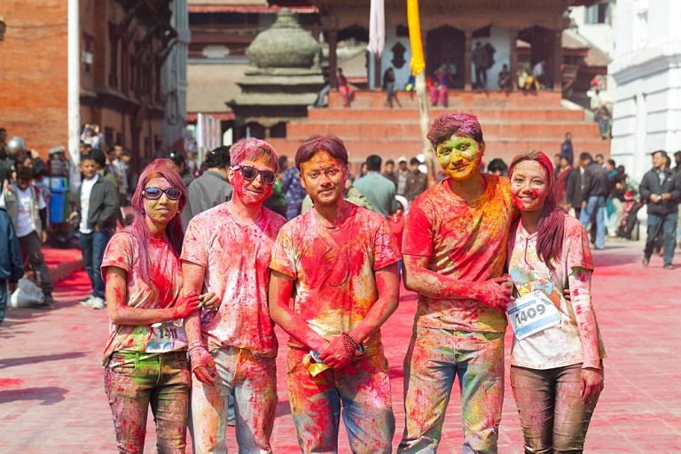 Holi Celebration In Nepal Famous Festivals Of Nepal