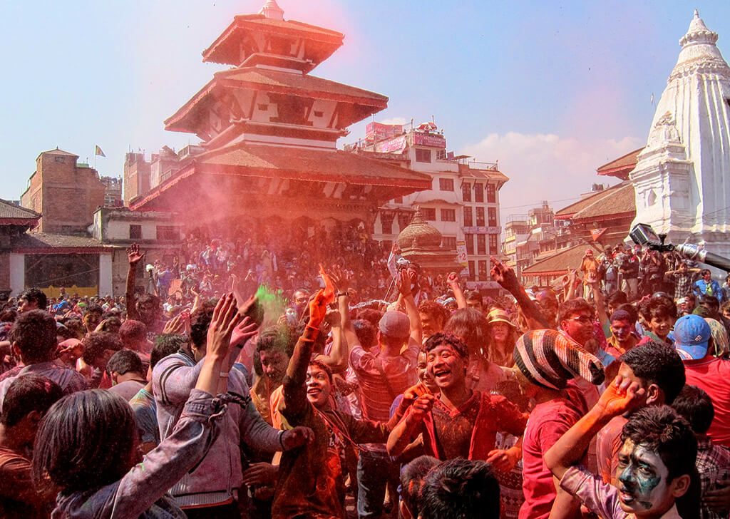 Holi Celebration in Nepal - Famous Festivals of Nepal 2022