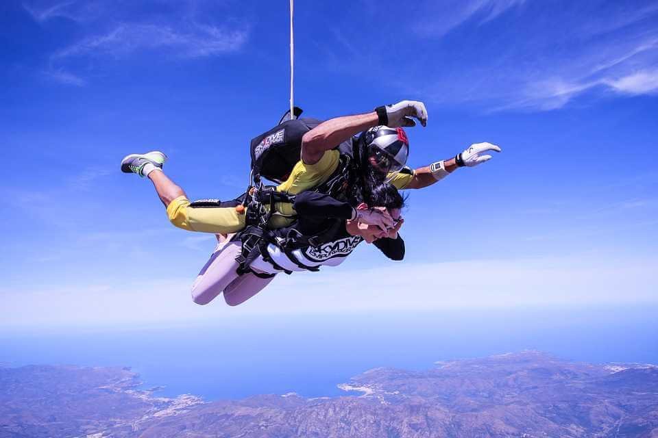 Skydiving in India