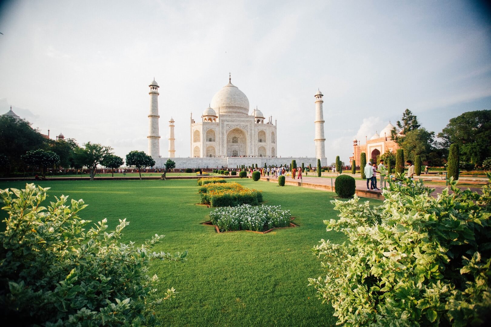 Taj Mahal Garden in Agra