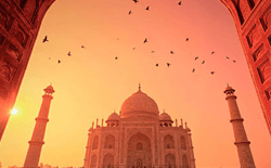 Taj Mahal in Agra